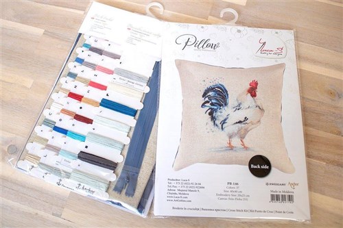 Pillow PB146L Counted Cross-Stitch Kit