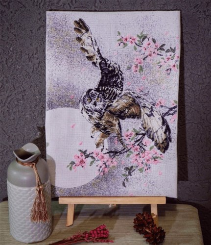 In Sakura Flowers PK-017 Counted Cross Stitch Kit