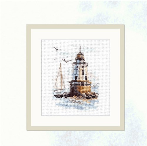 Sunny Morning. Lighthouse 0-224 Counted Cross-Stitch Kit