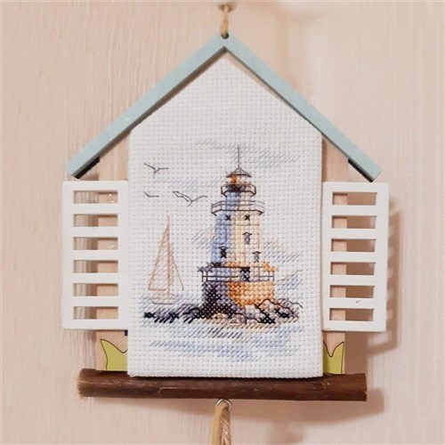Sunny Morning. Lighthouse 0-224 Counted Cross-Stitch Kit