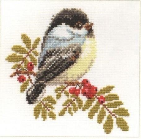 Chickadee 1-12 Counted Cross-Stitch Kit