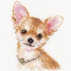 Chihuahua 1-30 Counted Cross-Stitch Kit