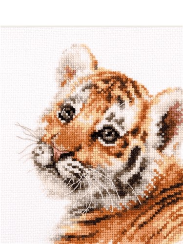 Tiger Cub 1-33 Counted Cross Stitch Kit