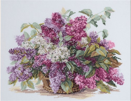 Lilac 2-22 Counted Cross-Stitch Kit