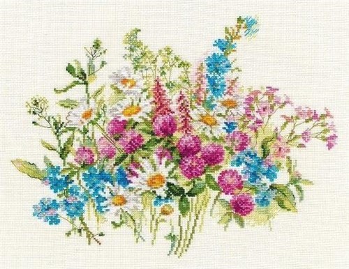 Clever & Daisies 2-33 Counted Cross-Stitch Kit