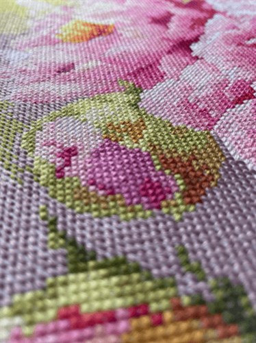Peonies 2-35 Counted Cross-Stitch Kit
