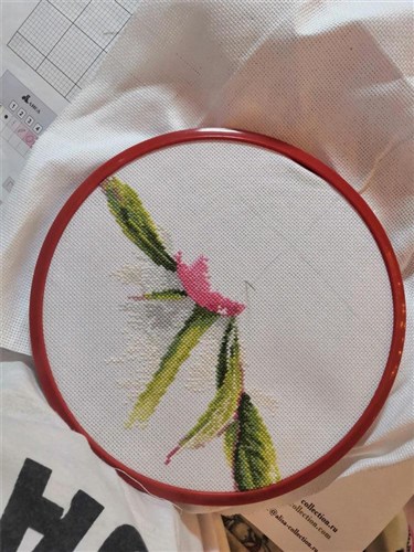 Tender Peony 2-47 Counted Cross-Stitch Kit