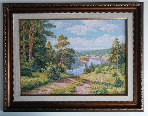 Above the river 3-13 Counted Cross-Stitch Kit