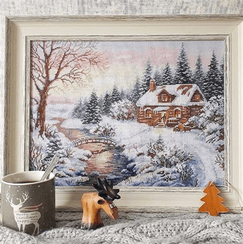 Winter. Towards evening 3-15 Counted Cross-Stitch Kit