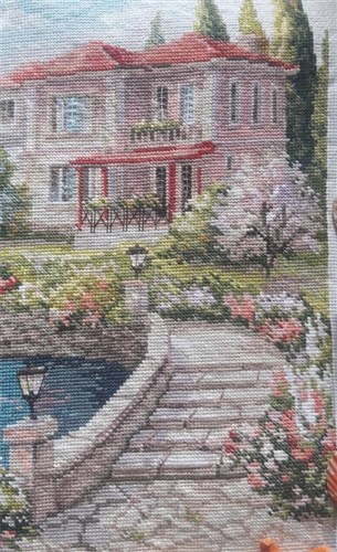 Morning on the Coast 3-16 Counted Cross-Stitch Kit