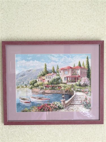 Morning on the Coast 3-16 Counted Cross-Stitch Kit