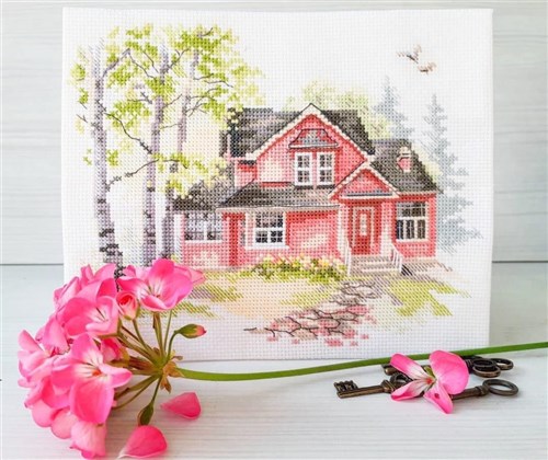 May house 3-19 Counted Cross-Stitch Kit