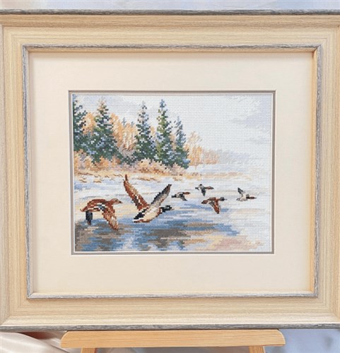 Flying Ducks 3-27 Counted Cross-Stitch Kit