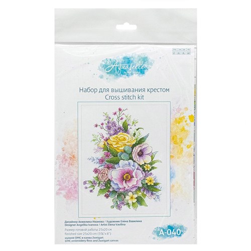 Purple Spring SA-040  Counted cross-stitch kit
