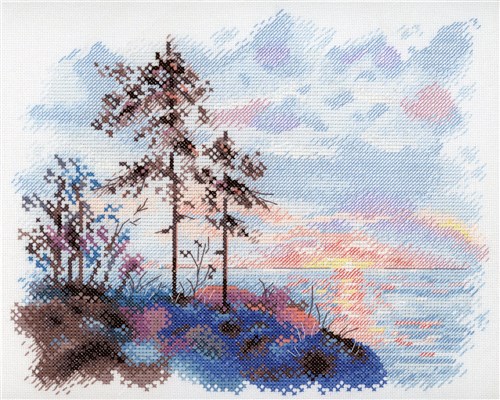 Karelian Sunsets A-043 Cross stitch kit