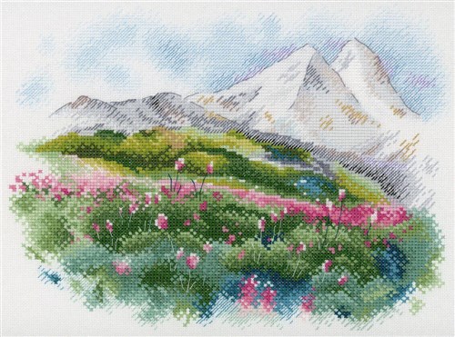 Elbrus Summer A-044 Cross stitch kit