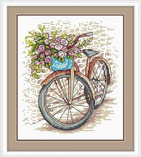 Bicycle SM-029 Counted Cross-Stitch Kit
