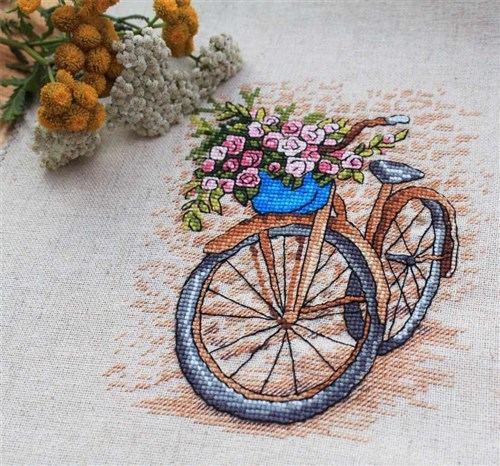 Bicycle SM-029 Counted Cross-Stitch Kit