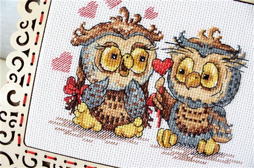 Love in the Air! SM-087  Counted Cross Stitch Kit
