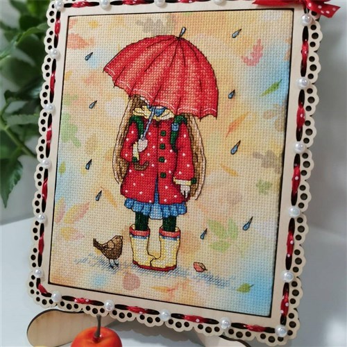 Autumn Walk SM-142 Counted Cross-Stitch Kit