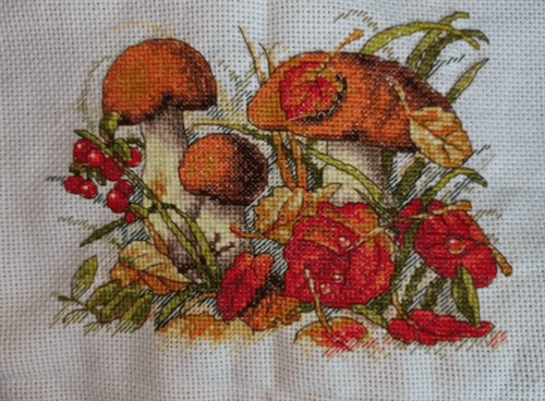 Autumn Forest Treasures SM-193 Counted Cross-Stitch Kit