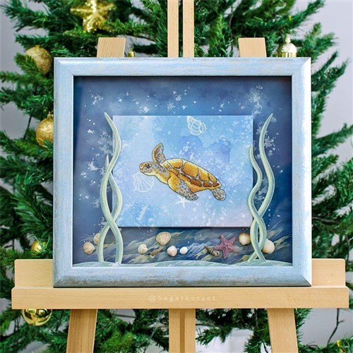 Ocean Colours SM-199  Counted Cross Stitch Kit