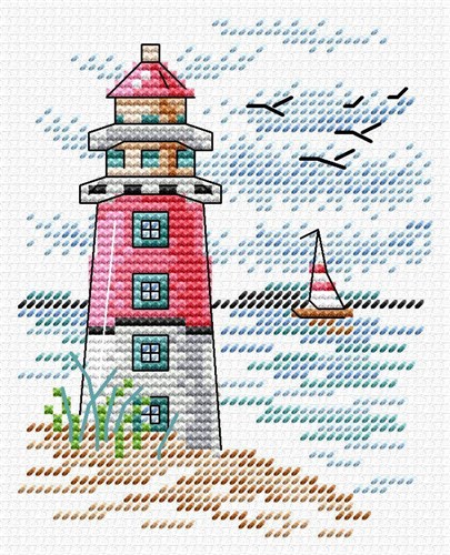 Lighthouse  SM-283  Counted Cross Stitch Kit