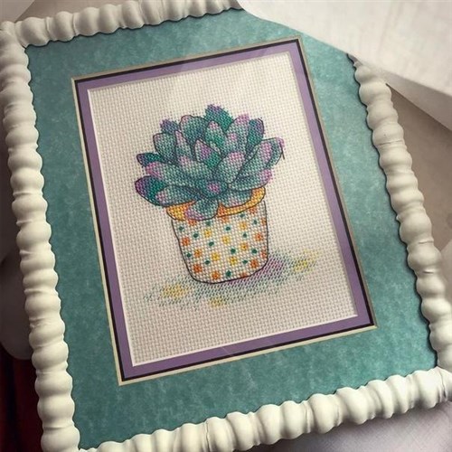 Succulent Splendour SM-381 Counted Cross Stitch Kit