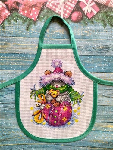 Mouse Holiday SM-430 Counted Cross-Stitch Kit