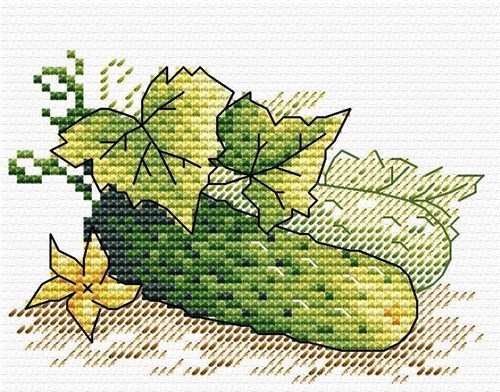 Fresh from the Garden SM-434 Counted Cross Stitch Kit