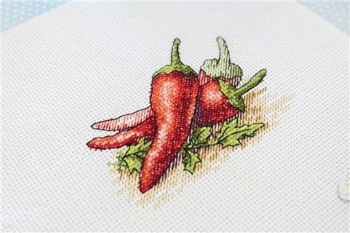 Red Pepper SM-442 Counted Cross Stitch Kit