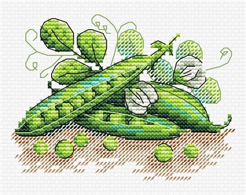 Green Peas SM-517 Counted Cross Stitch Kit