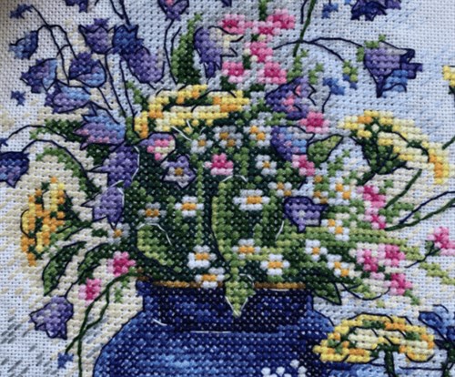 Bouquet SM-558 Counted Cross-Stitch Kit