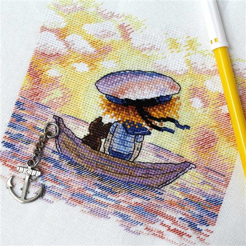 On The Waves SM-594  Counted Cross Stitch Kit