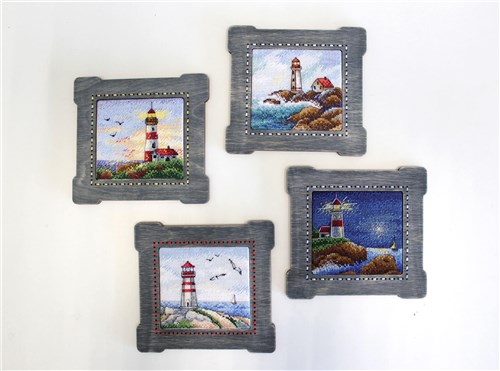 Sea Landscape SM-624 Counted Cross Stitch Kit