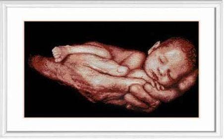 Baby SNV-362 Counted Cross Stitch Kit