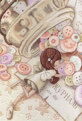 Little Fairy SNV-564 Counted Cross Stitch Kit
