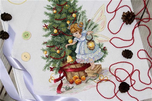 New Year Fairy SNV-631 Counted Cross Stitch Kit