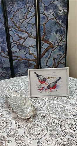 Winter Berries SNV-639 Counted Cross Stitch Kit