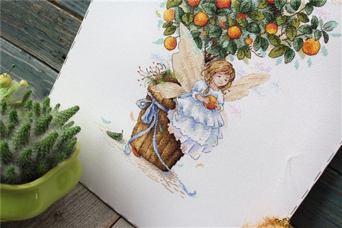 Orange Fairy SNV-652 Counted Cross Stitch Kit