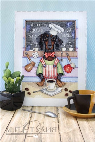 Barista SNV-678 Counted Cross Stitch Kit