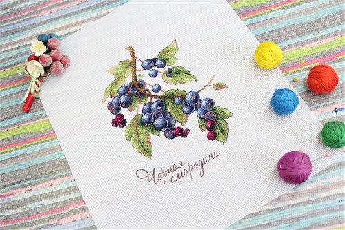 Gifts of Nature. Black Currant SNV-694 Counted Cross Stitch Kit