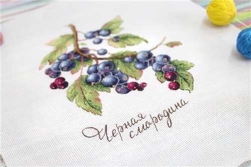 Gifts of Nature. Black Currant SNV-694 Counted Cross Stitch Kit