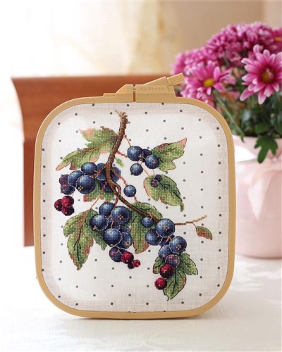 Gifts of Nature. Black Currant SNV-694 Counted Cross Stitch Kit