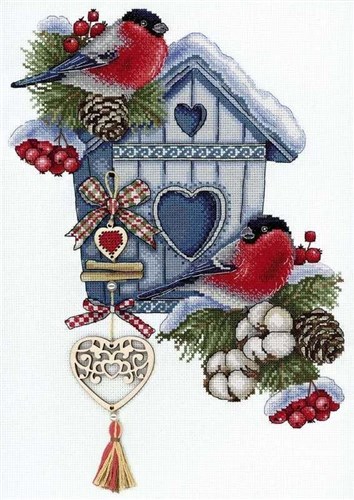 Frosty Nest SNV-714 Counted Cross Stitch Kit