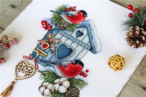 Frosty Nest SNV-714 Counted Cross Stitch Kit