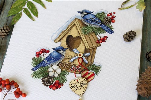 New Home SNV-715 Counted Cross Stitch Kit