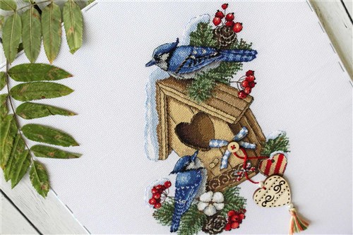 New Home SNV-715 Counted Cross Stitch Kit