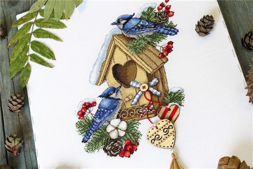 New Home SNV-715 Counted Cross Stitch Kit