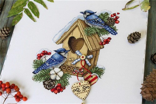 New Home SNV-715 Counted Cross Stitch Kit